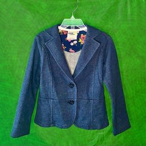 Adorable Soft Denim Blazer